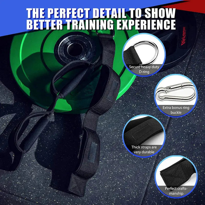Musculus Biceps Training Double Head Pulling Rope Gym Accessories Fitness Task