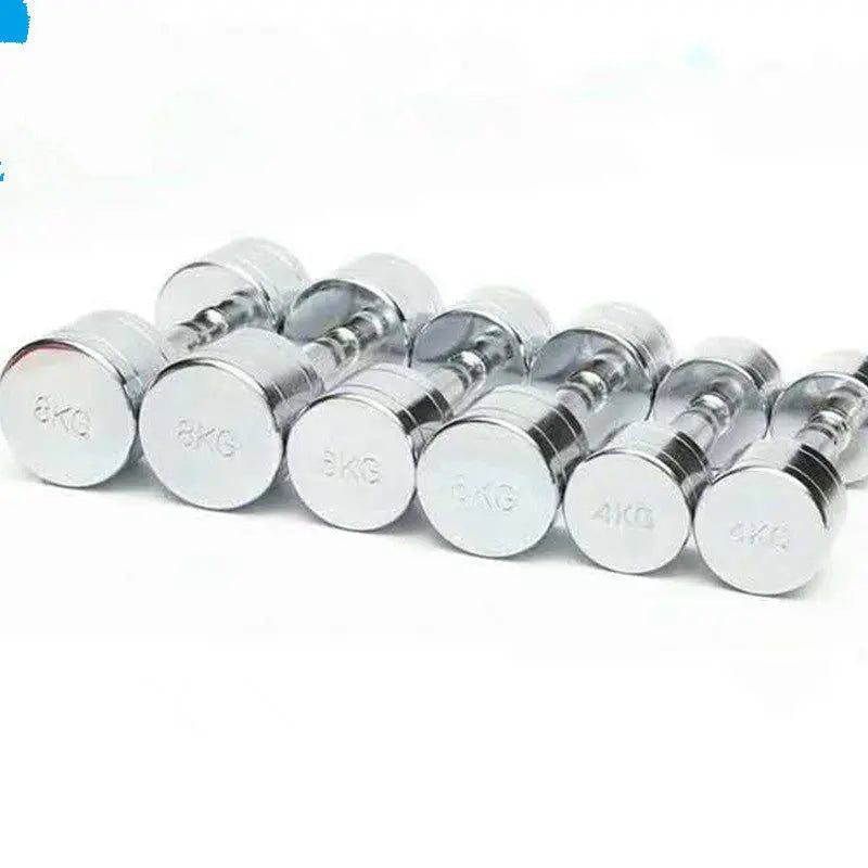 Pure Steel Home Fitness Electroplating Dumbbell Gym Equipment My Store
