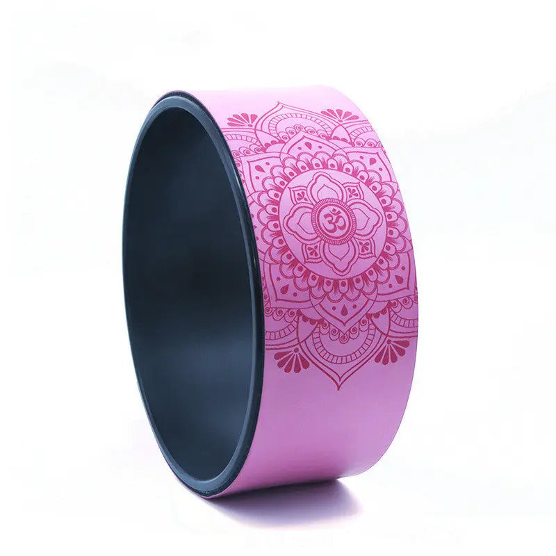 PU Yoga Wheel Yoga Circle Fitness Task