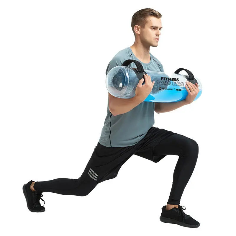 Fitness Water Bag Folding Weight Water Bag Weight Lifting Adjustable Weight Fitness Task