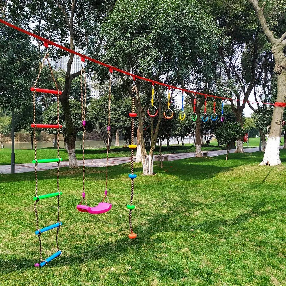 Kids Hanging Rings | Children Color Rings | Fitness Task