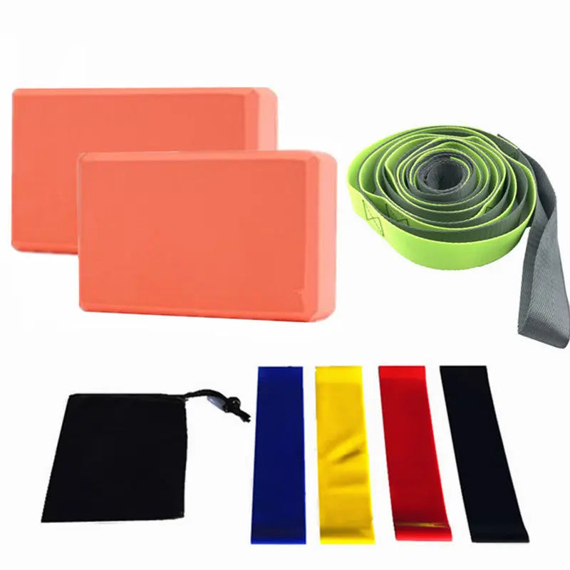Yoga brick eight piece set Fitness Task
