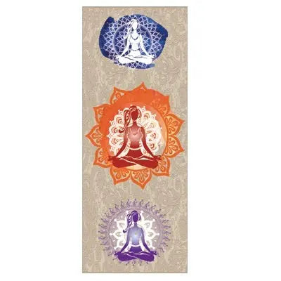 Printed Yoga Mat Drape Sweat-Absorbent Fitness Yoga Towel Yoga Drape Fitness Task