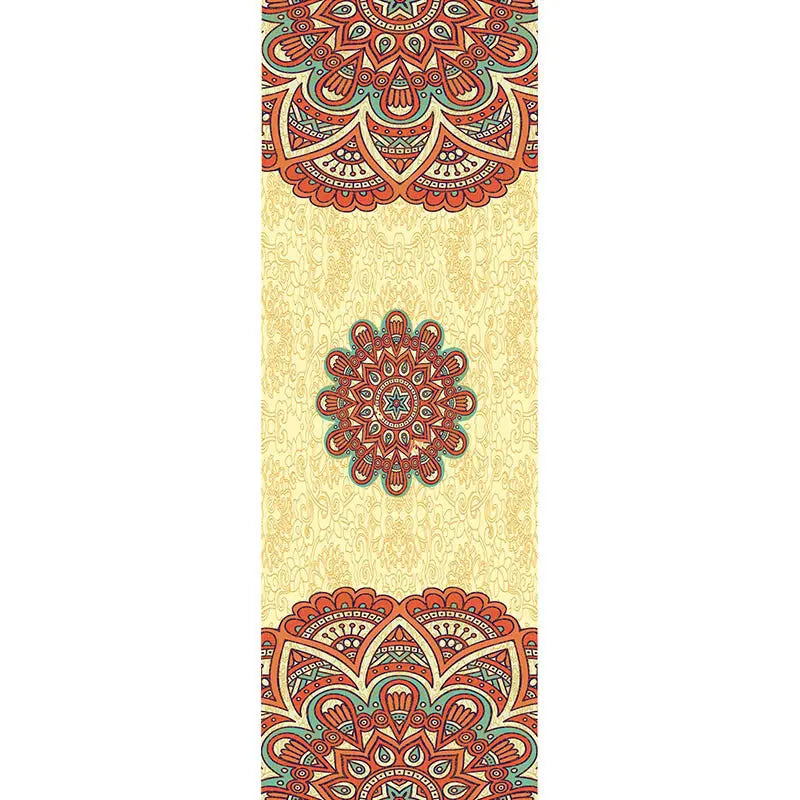 Printed Yoga Mat Drape Sweat-Absorbent Fitness Yoga Towel Yoga Drape Fitness Task