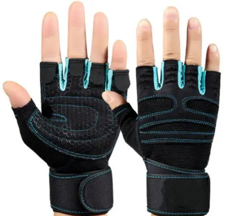 Half finger gym gloves Fitness Task