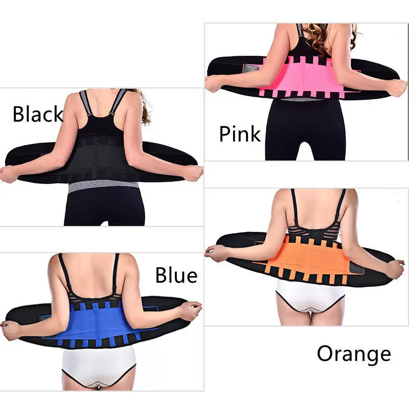 Sports Breathable Waist Belt Squat Strength Support Waist Training Fitness Weight Lifting Waist Posture Corrector Fitness Task