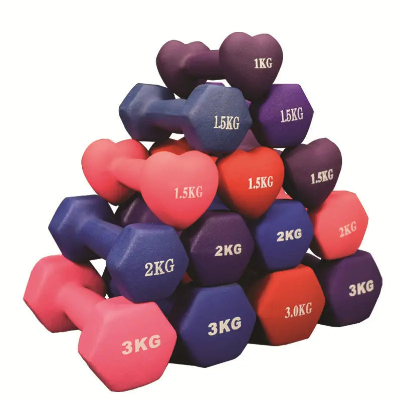 Dip Dumbbell Children Exercise Home Yoga Aerobics Hand Bell Fitness Task