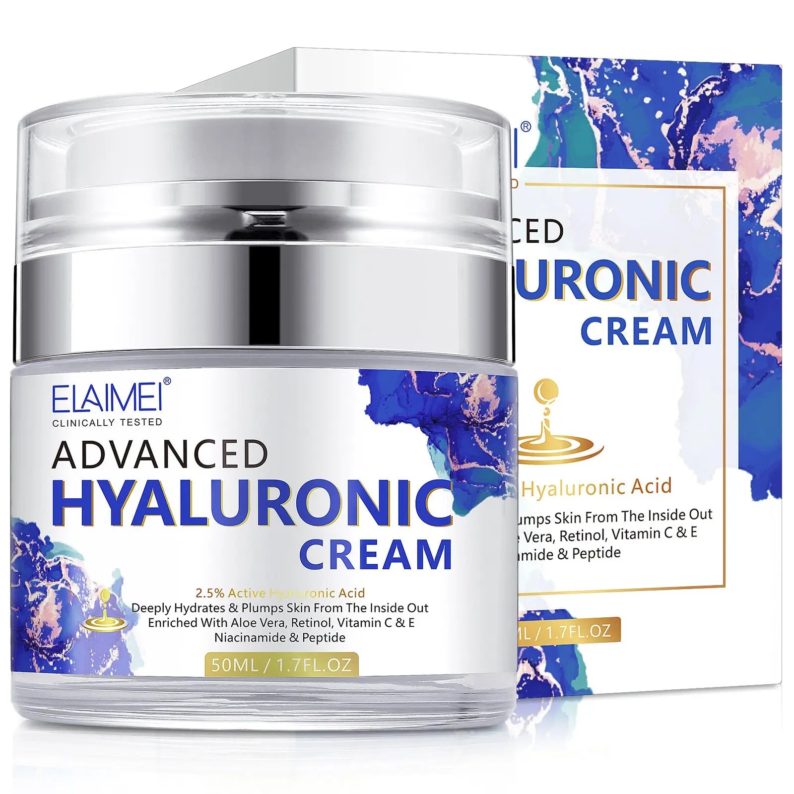 Hyaluronic Acid Nutrition Moisturizing Cream Deep Moisturizing Hydrating Fitness Task