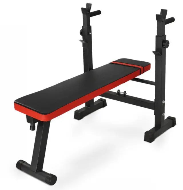 Horizontal Bench Weight Lifting Bed Barbell Suit Fitness Task