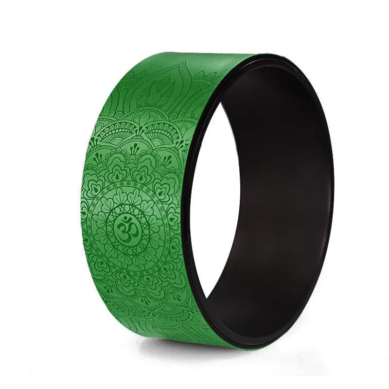 PU Yoga Wheel Yoga Circle Fitness Task