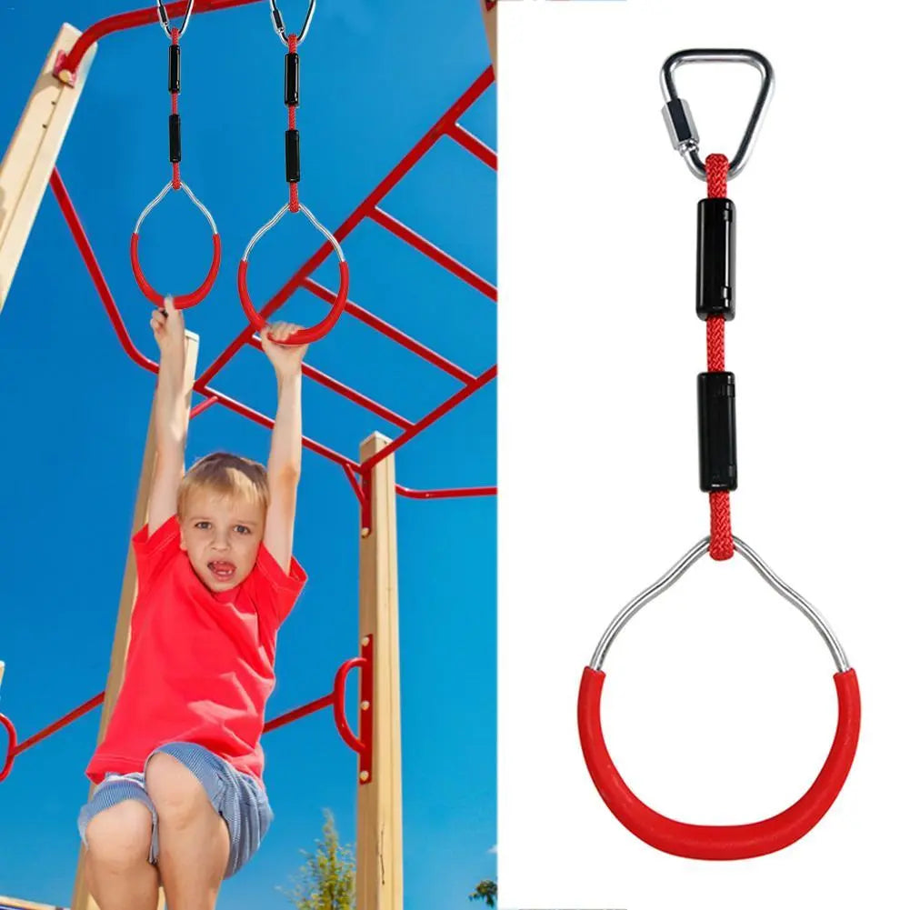Kids Hanging Rings | Children Color Rings | Fitness Task