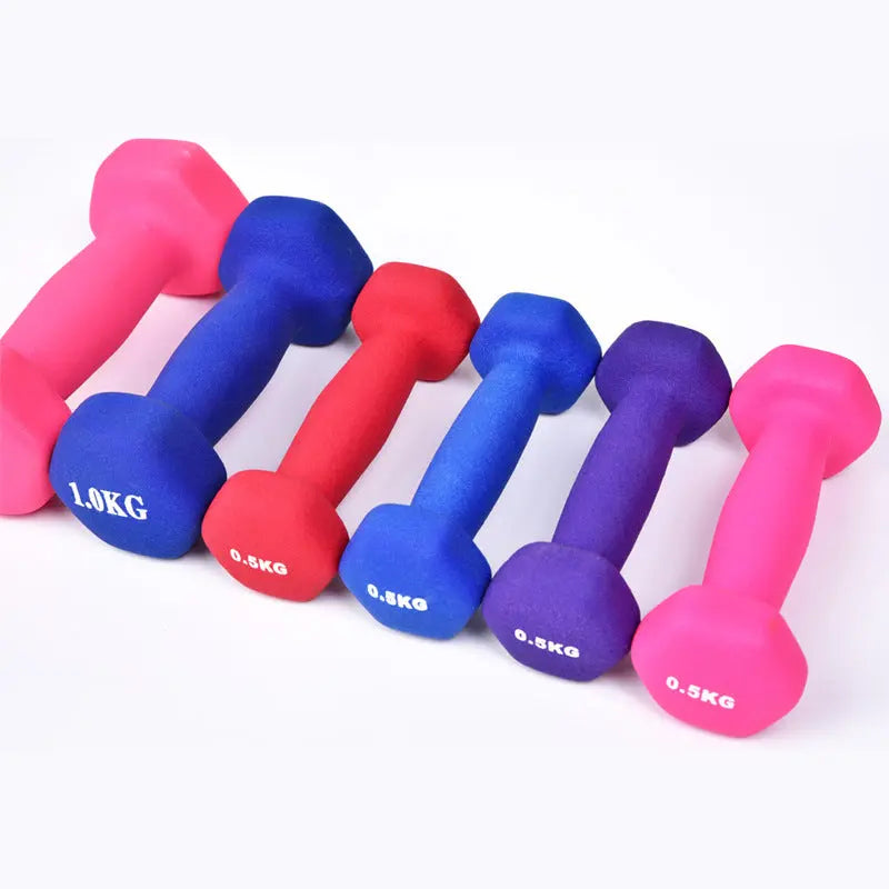 Dip Dumbbell Children Exercise Home Yoga Aerobics Hand Bell Fitness Task