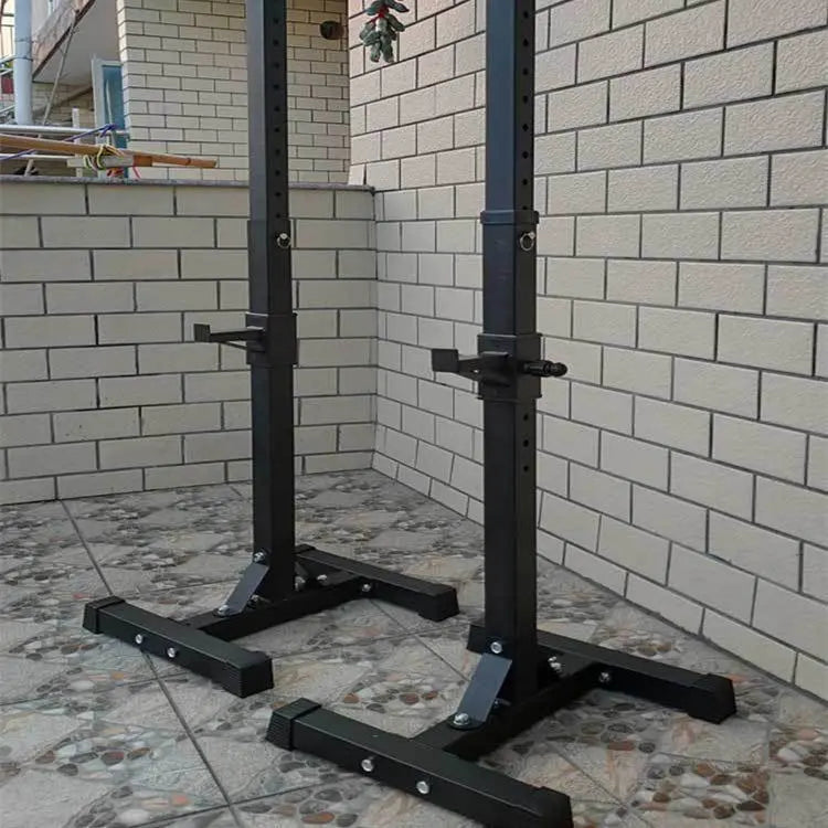 Multifunctional Home Fitness Weight Lifting Bench Press Split Squat Rack Fitness Task