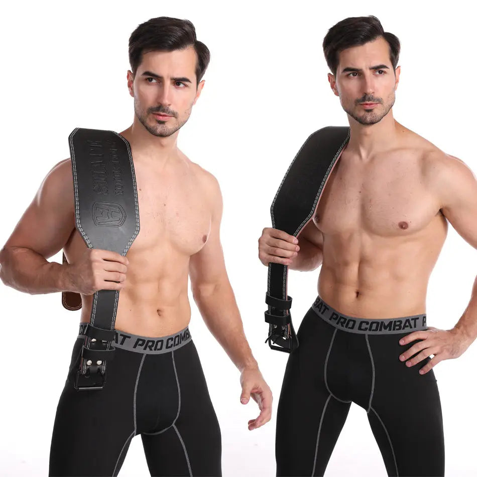 Weight Lifting Belt | Cowhide Fitness Belt | Fitness Task