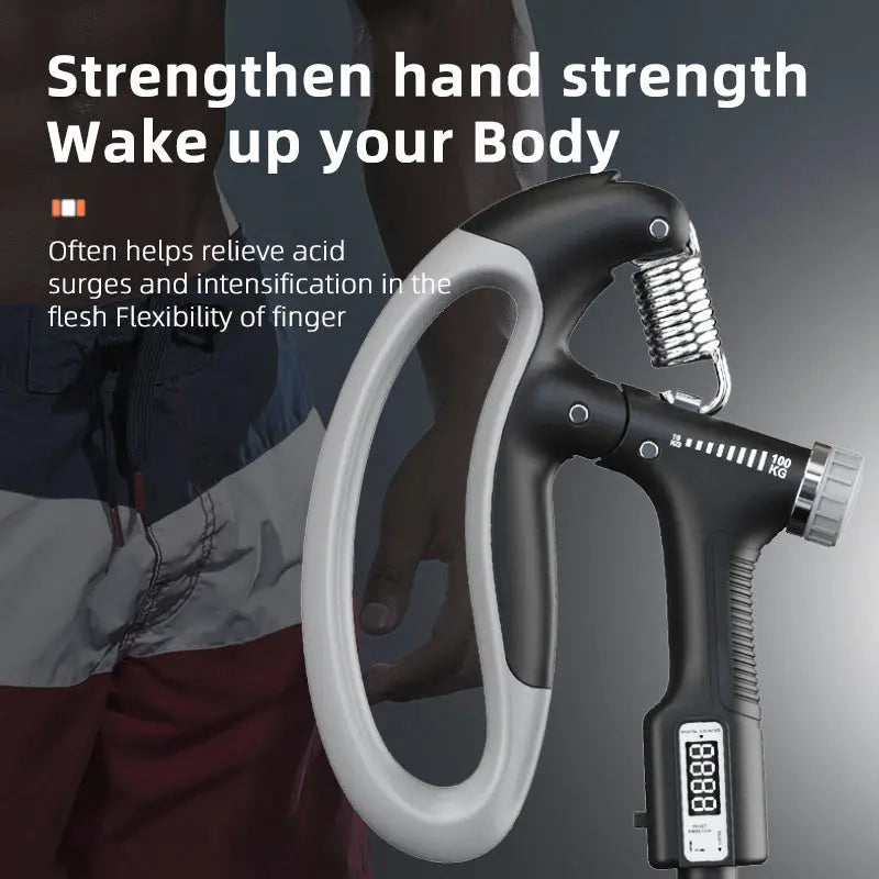 Smart Counting Grip 10-100KG Grip Free Adjustment Professional Hand Training Arm Muscle Training Fitness Equipment Fitness Tools Gym My Store