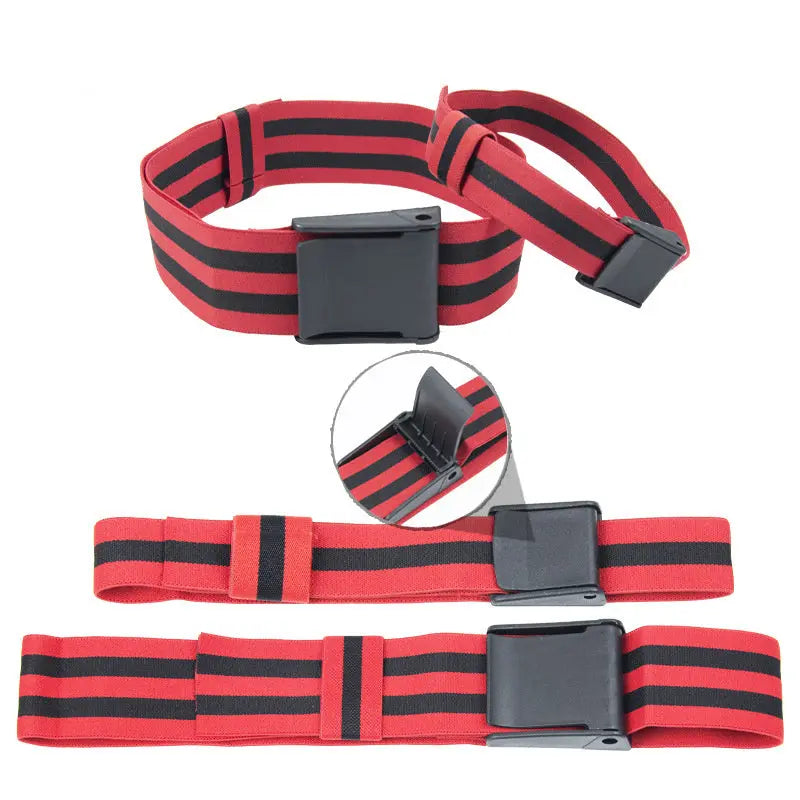 Arm Weight Lifting Blood Flow Occlusion Strap Fitness Task