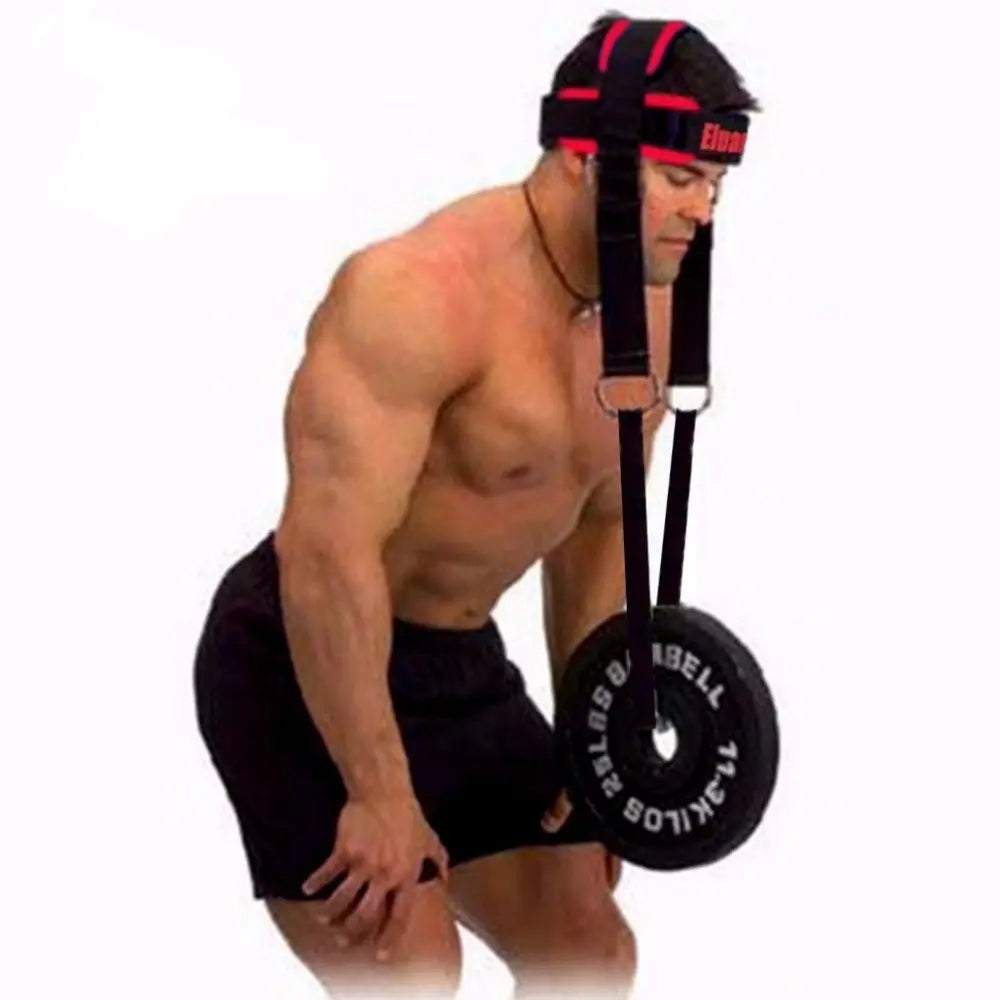 Neck Weight Lifting Straps Head Wrist Exercise Fitness Body Fitness Task