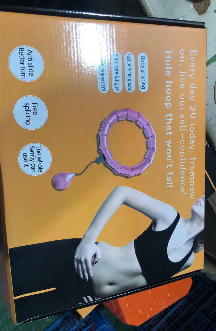 Fitness Sport Hoop Smart Upgrade Intelligent Sport Hoop Adjustable Thin Waist Exercise Gym Hoop Fitness Equipment Home Training My Store