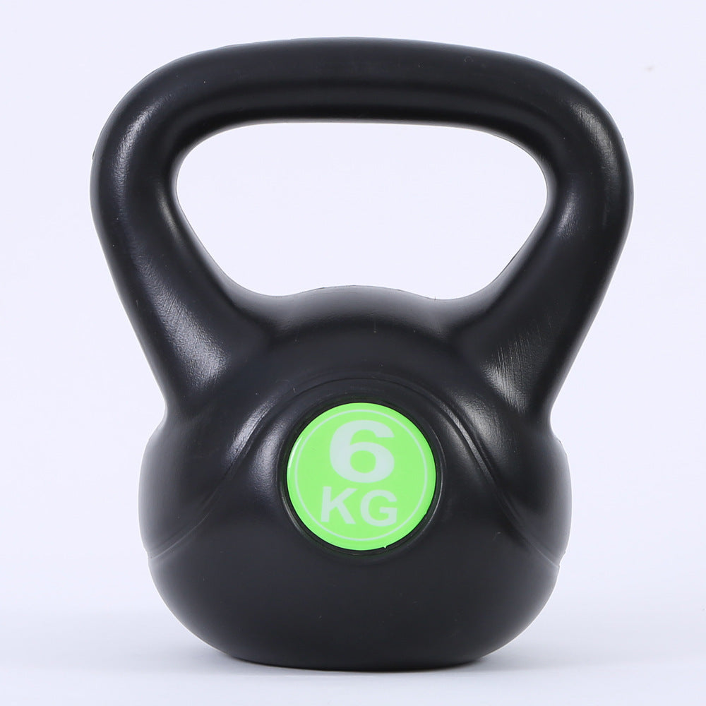 Weight Loss And Hip Lifting Strength Training Kettlebell Fitness Task