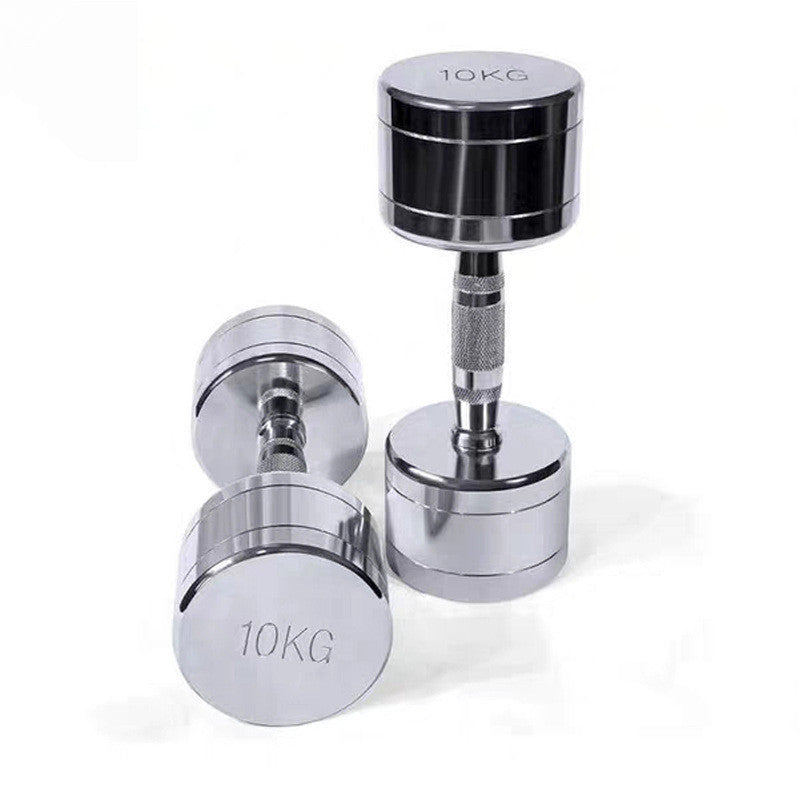 Pure Steel Home Fitness Electroplating Dumbbell Gym Equipment My Store