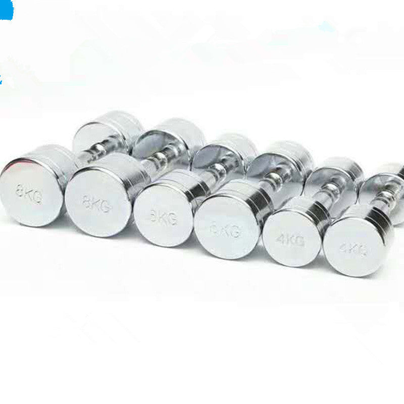 Pure Steel Home Fitness Electroplating Dumbbell Gym Equipment My Store