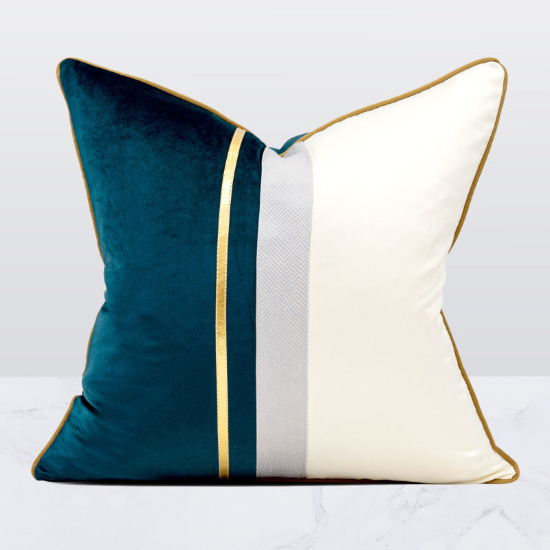 Light Luxury Pillow Cushion Home Model Home Nordic Simple Velvet Fitness Task