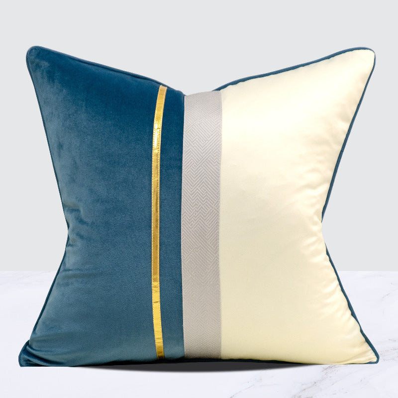 Light Luxury Pillow Cushion Home Model Home Nordic Simple Velvet Fitness Task