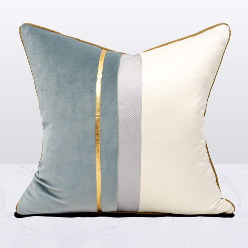 Light Luxury Pillow Cushion Home Model Home Nordic Simple Velvet Fitness Task