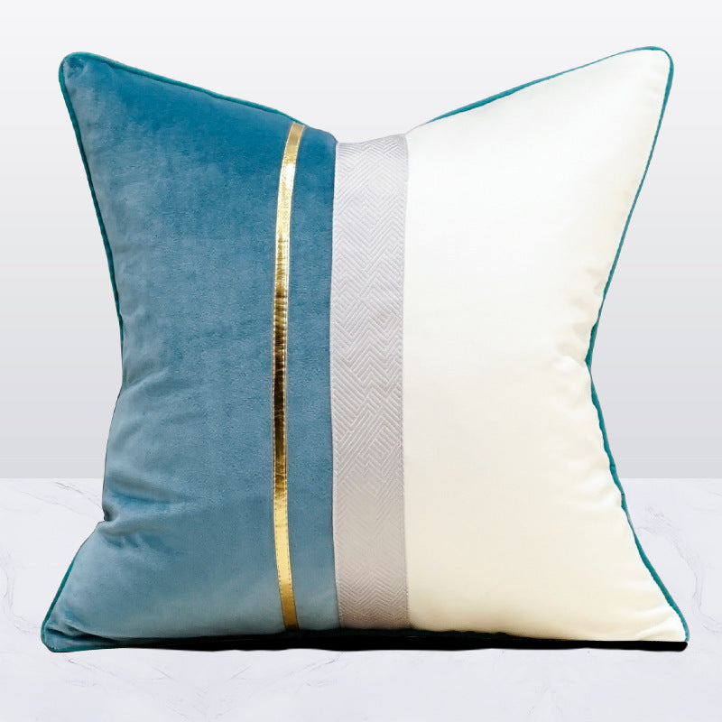 Light Luxury Pillow Cushion Home Model Home Nordic Simple Velvet Fitness Task