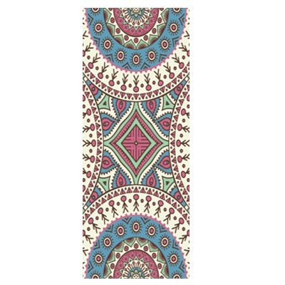 Printed Yoga Mat Drape Sweat-Absorbent Fitness Yoga Towel Yoga Drape Fitness Task