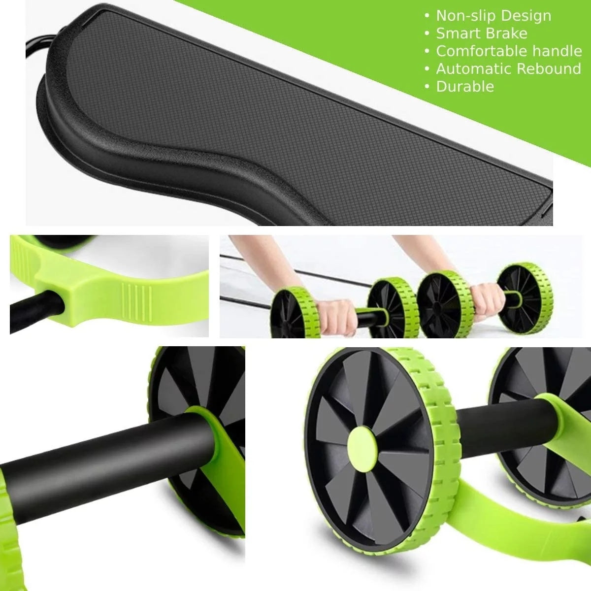 Gym Wheel Family Abs Wheel Gym Wheel Roller Quiet Rally Row Fitness Task