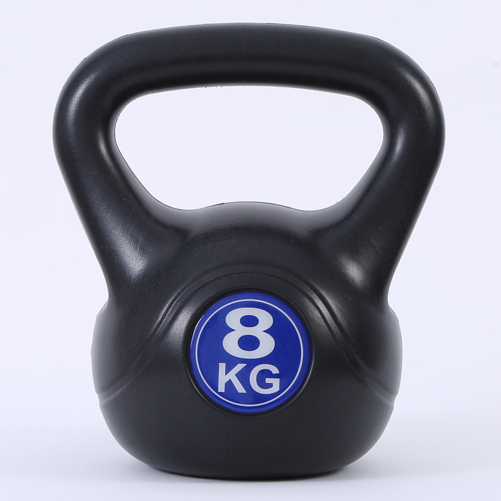 Weight Loss And Hip Lifting Strength Training Kettlebell Fitness Task