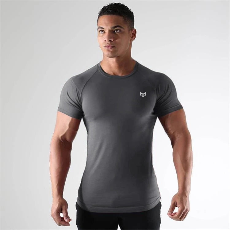 Gym Short Sleeve T Quick Dry Gym Clothes For Running Fitness Task