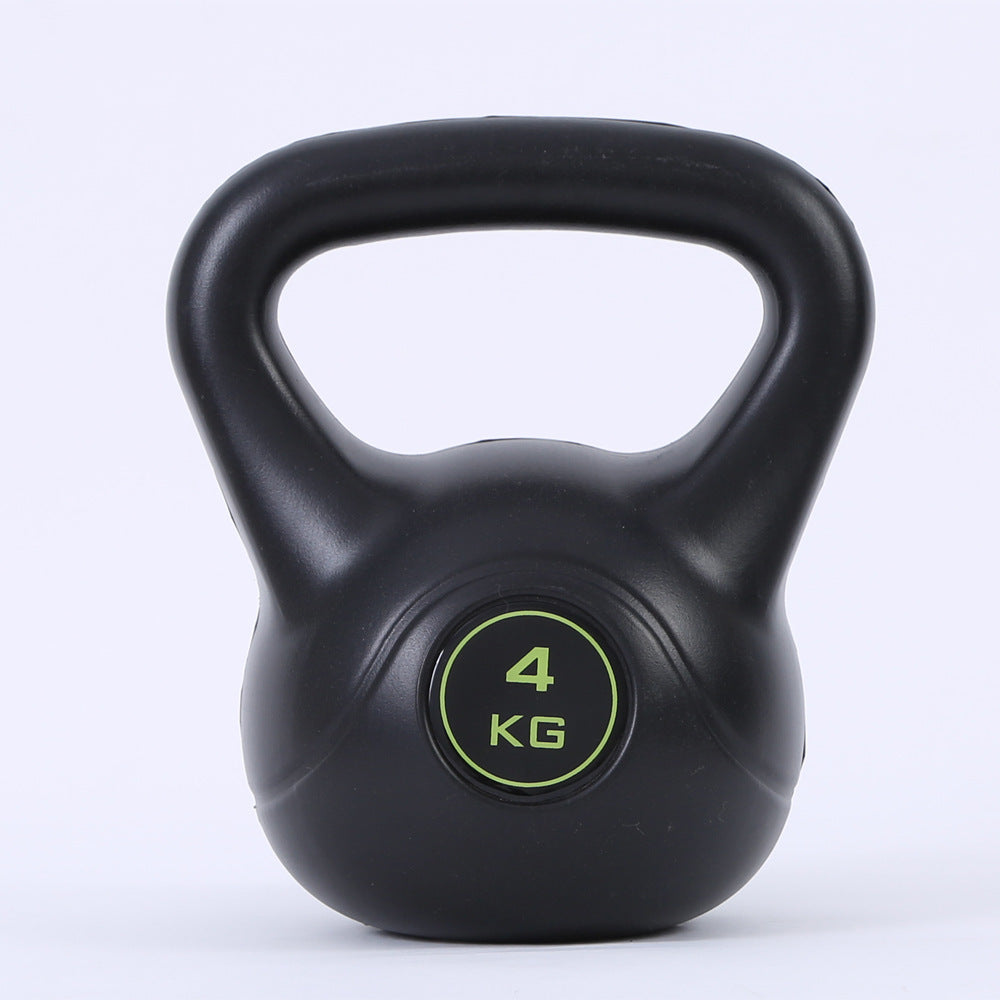 Weight Loss And Hip Lifting Strength Training Kettlebell Fitness Task