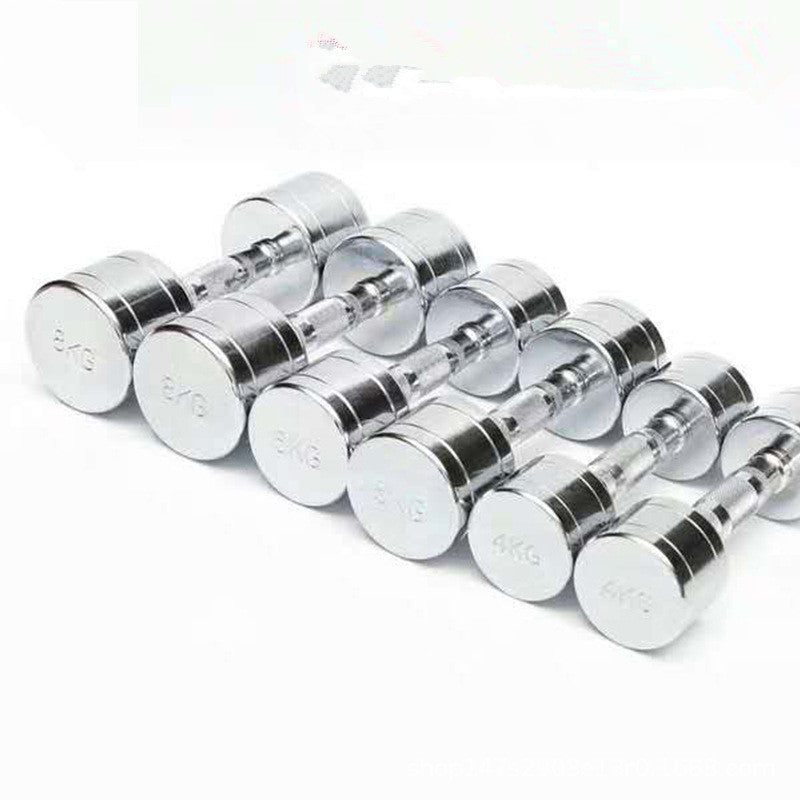 Pure Steel Home Fitness Electroplating Dumbbell Gym Equipment My Store