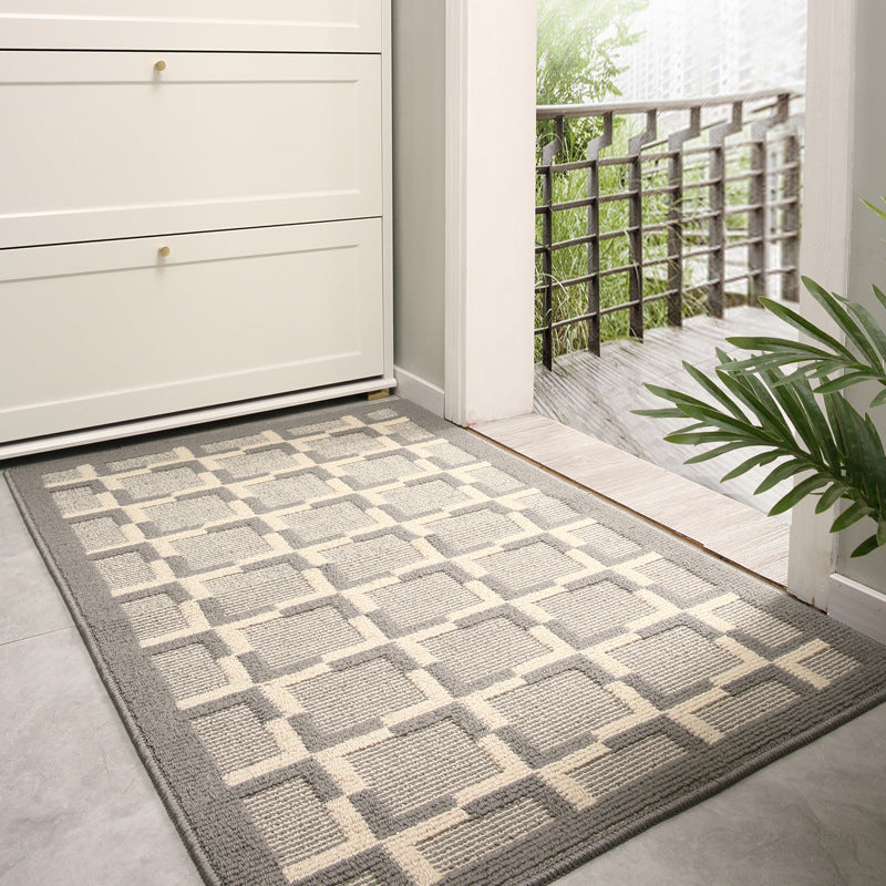 Nordic Home Floor Mat Home Dirty-resistant Porch Carpet Fitness Task