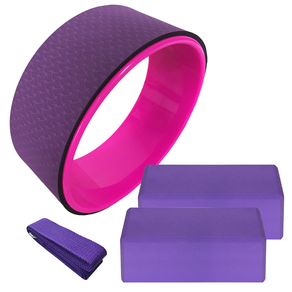 Four-piece yoga wheel set Fitness Task