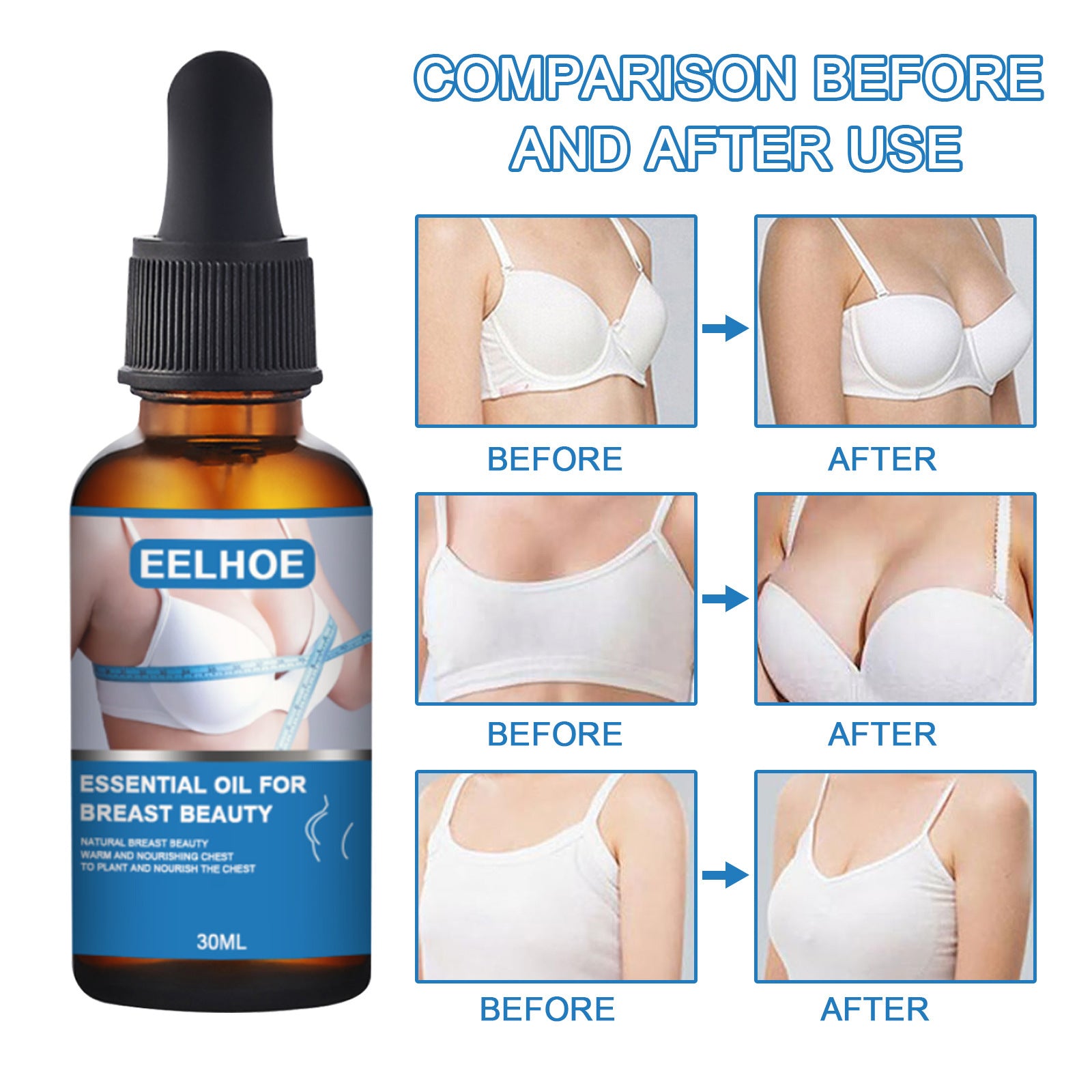 Breast Growth Oil | Breast Enhancement Liquid | Fitness Task